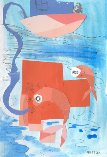 Shrimp Collage